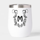 Hoefijzer in Barbed Wire Monogram (Achterkant)