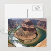 Hoefijzer in Pagina, Briefkaart Arizona (Voorkant / Achterkant)