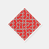 Hoefijzer in servetten (Hoek)