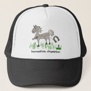 hoefijzer kampioen trucker pet