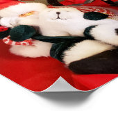 Hoefijzer kerstboom Sinterklaasfotografie Poster (Hoek)