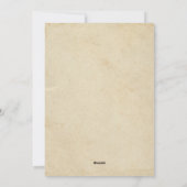 Hoefijzer kerstmis met horse Threadfoto Feestdagenkaart (Achterkant)