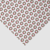 Hoefijzer kerstmis tissuepapier (Detail)