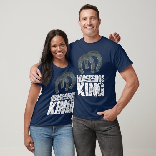 Hoefijzer King Pitching Game Tournament T-shirt (Unisex)