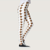 Hoefijzer krab cartoon illustratie leggings (Rechts)