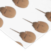 Hoefijzer krab cartoon illustratie tafelkleed (Gekanteld)