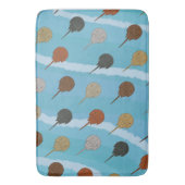 Hoefijzer Krab Ocean Waves Badmat (Voorkant Verticaal)