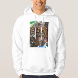 Hoefijzer krab ... Thai Asian Street Food Hoodie