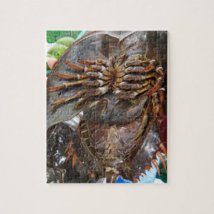 Hoefijzer krab ... Thai Asian Street Food Legpuzzel