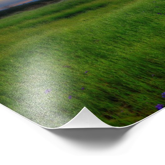 Hoefijzer Lake Foto Afdruk (Hoek)