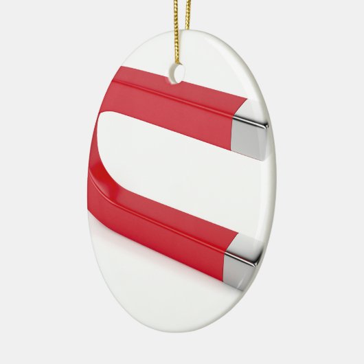 Hoefijzer magneet keramisch ornament (Links)