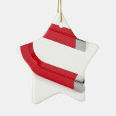Hoefijzer magneet keramisch ornament (Rechts)