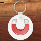 Hoefijzer Magnet Sleutelhanger (Voorkant)