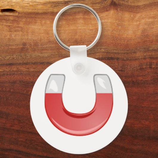 Hoefijzer Magnet Sleutelhanger (Voorkant)