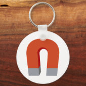 Hoefijzer Magnet Sleutelhanger (Voorkant)