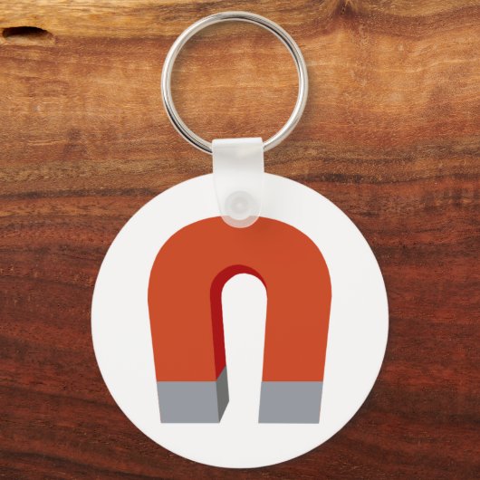 Hoefijzer Magnet Sleutelhanger (Voorkant)