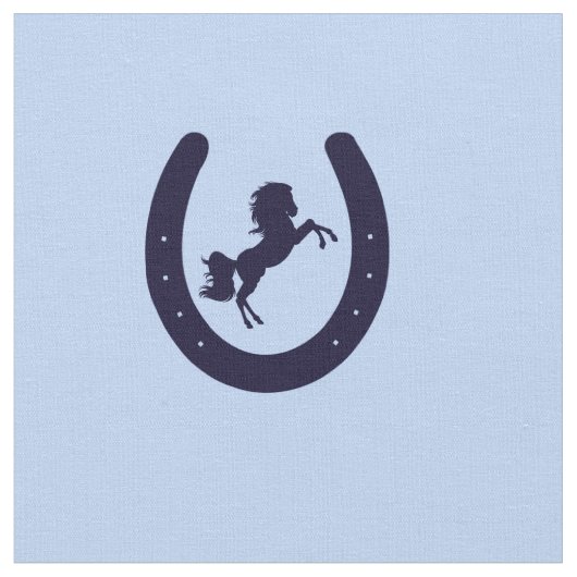 Hoefijzer marine stof (Close Up)