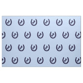 Hoefijzer marine stof (Fat Quarter)