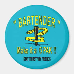 hoefijzer met 3-inch Ronde Magnet