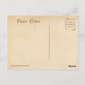  Hoefijzer met Lijst van Holly Leaves & Berries Briefkaart (Achterkant)