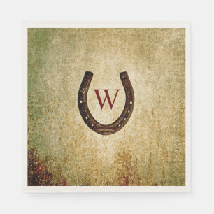 Hoefijzer Monogrammed Lunch Napkin Servet