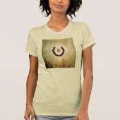 Hoefijzer Monogrammed Personalized T-shirt (Voorkant)