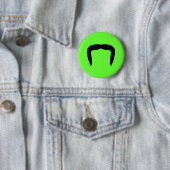 Hoefijzer Mustache Ronde Button 5,7 Cm (In situ)
