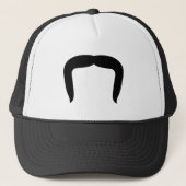 Hoefijzer Mustache Trucker Pet (Voorkant)