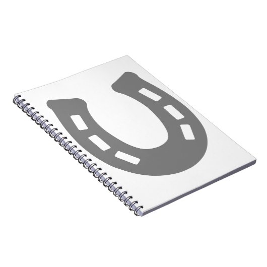 Hoefijzer. Notitieboek (Rechterzijde)