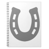 Hoefijzer. Notitieboek (Voorkant)