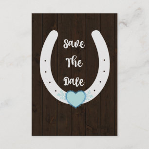 Hoefijzer Opslagdatum Save The Date