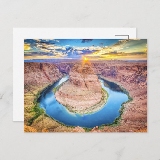 Hoefijzer, Pagina, Arizona Briefkaart (Voorkant / Achterkant)