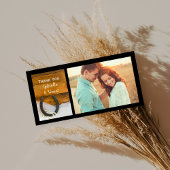 Hoefijzer Pearls Country Barn Weddenschap Dank je Bedankkaart