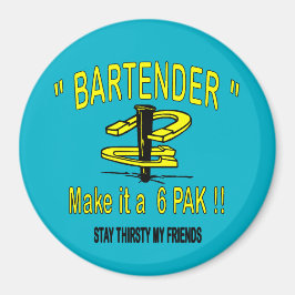 Hoefijzer pitching 3" ronde magneet