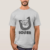 hoefijzer Pitching Basic T-Grey T-shirt (Voorkant)