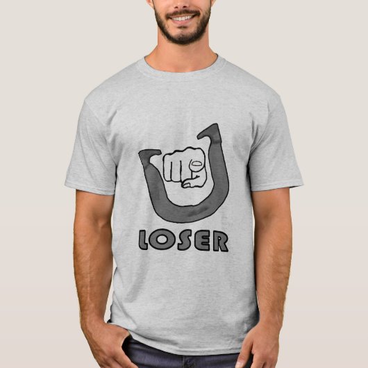 hoefijzer Pitching Basic T-Grey T-shirt (Voorkant)