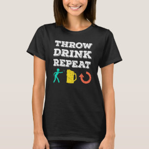 Hoefijzer Pitching Game Cute Throwers Mannen Vrouw T-shirt