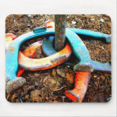 Hoefijzer Pitching Gifts Mousepad Muismat (Voorkant)