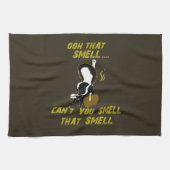 hoefijzer Pitching Skunked Towel Theedoek (Horizontaal)