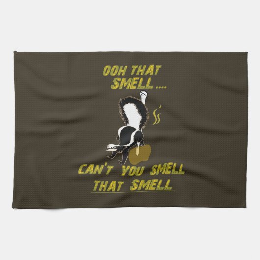 hoefijzer Pitching Skunked Towel Theedoek (Horizontaal)