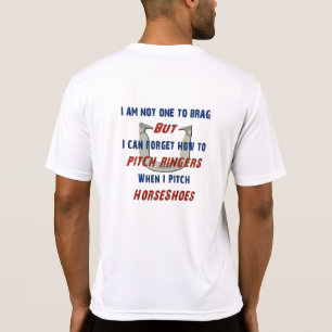 hoefijzer Pitching Sport  T-shirt
