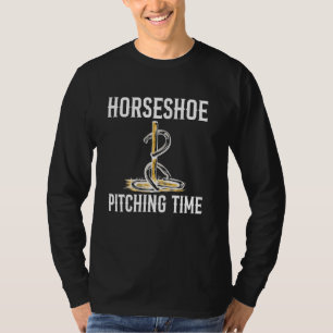 Hoefijzer pitching time t-shirt