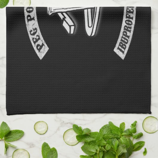 hoefijzer Pitching Towel Theedoek (Gevouwen)