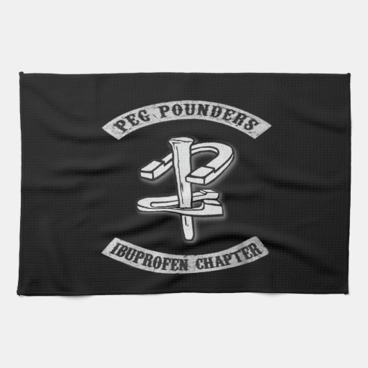 hoefijzer Pitching Towel Theedoek (Horizontaal)