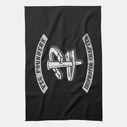 hoefijzer Pitching Towel Theedoek (Verticaal)