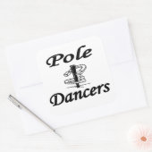 Hoefijzer Pole Dancers Stickers (Envelop)