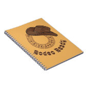Hoefijzer Rodeo Ready Notitieboek (Rechterzijde)