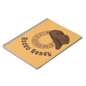 Hoefijzer Rodeo Ready Notitieboek (Linkerzijde)