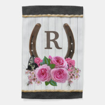 Hoefijzer & Roze Rozen Lente Zomer