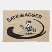 hoefijzer Sandbagger Towel Theedoek (Horizontaal)